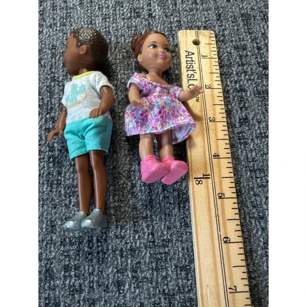 Mattel Barbie Chelsea and Friend Boy Doll FHK94 Floral Dress Cactus Tee Set 6in